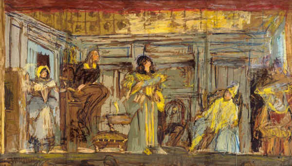 Le Malade Imaginaire Douard Vuillard Artwork On Useum