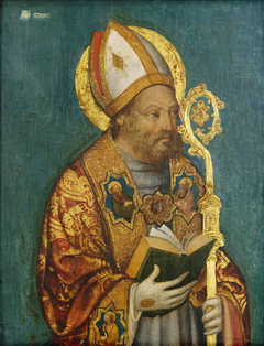 A Bishop Saint by Michele Giambono