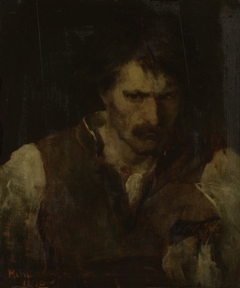 A condemned man by Mihály Munkácsy