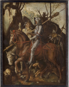 A Knight, Death, and the Devil by Cornelis van Dalem