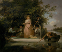A Party Angling by George Morland