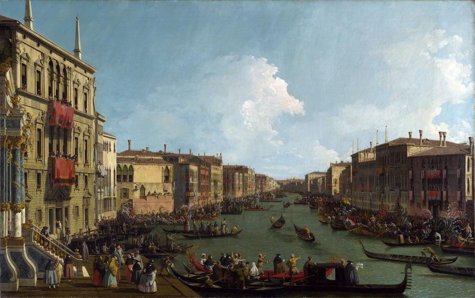 A Regatta on the Grand Canal
