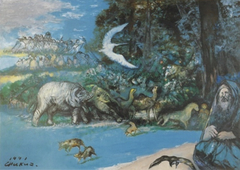 A Scene of Noah’s Ark by Ichiro Fukuzawa