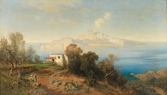 A view of Capri by Ascan Lutteroth