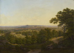 A View of Gotha by Ferdinand Zschäck