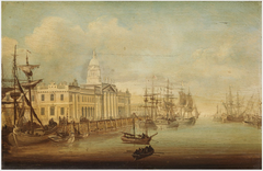 A View of the Custom House by William Sadler