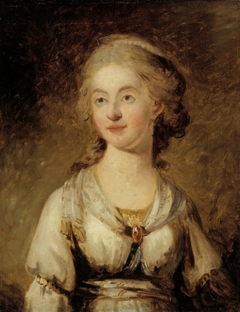 Actress Anna Sofia Hagman by Carl Frederik von Breda