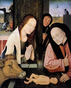 Adoration of the Child by Hieronymus Bosch