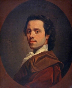 Allan Ramsay, 1713 - 1784. Artist (Self-portrait) by Alexander Nasmyth