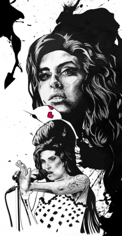 Amy Winehouse by Justin Solà