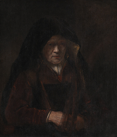 An Old Woman by Rembrandt
