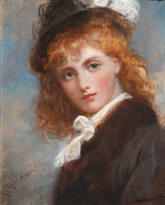 An Unknown Young Girl by Richard Buckner