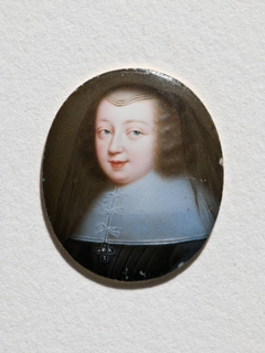 Anna Maria, 1601-1666, princess of Austria, queen of France, married to Louis XIII, king of France by Jean Petitot