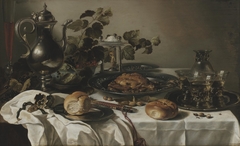 Banquet Still Life with Ewer and Bread
