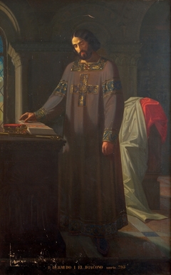 Bermudo I el Diácono rey de Asturias by Isidoro Lozano