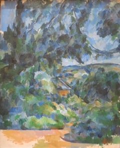 Blue Landscape by Paul Cézanne