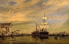 Canal of the Giudecca, Venice by Edward William Cooke