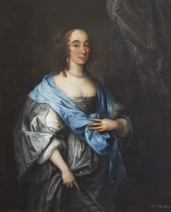 Catherine Okeover, Lady Shirley (d.1672) by style of Sir Anthony Van Dyck
