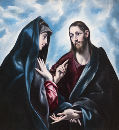 Christ Taking Leave of His Mother by El Greco