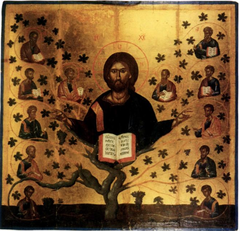 Christ the Vine (Angelo) by Angelos Akotantos