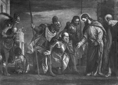 Christus und der Hauptmann von Kapernaum by Paolo Veronese