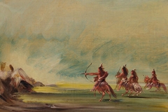 Comanche Giving Arrows to the Medicine Rock