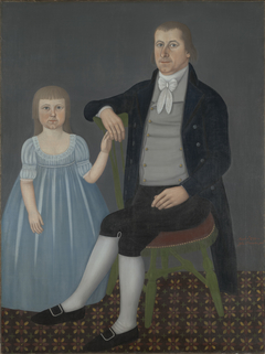 Comfort Starr Mygatt and Lucy Mygatt (1763–1823; 1794–1885) by John Brewster