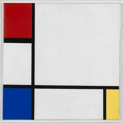 Composition No.IV, with Red, Blue, and Yellow by Piet Mondrian