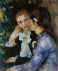 Confidences by Auguste Renoir