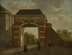 De Vriesepoort (binnenzijde) by Michiel van den Broek