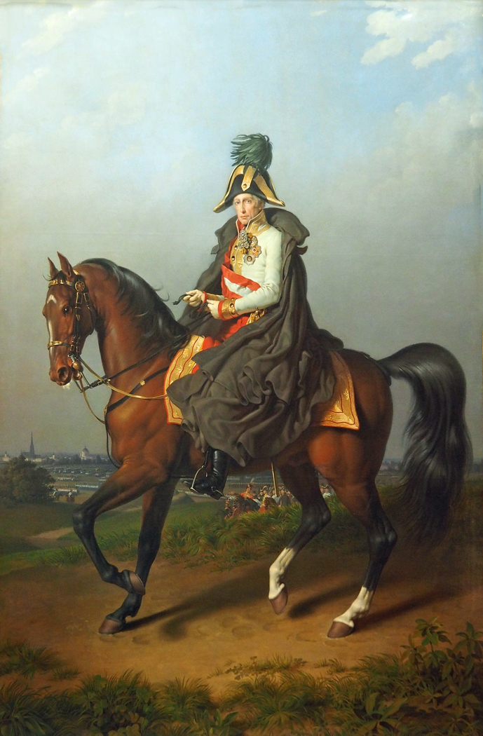 Equestrian Portrait of Franz I (1768-1835)