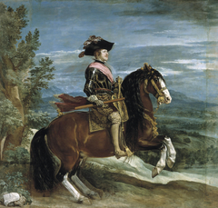 Equestrian Portrait of Philip IV by Diego Velázquez