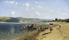 Fishing on the Dnieper by Nikolay Sergeyev