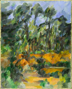 Forest by Paul Cézanne