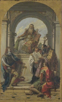 Four Saints by Giovanni Battista Tiepolo