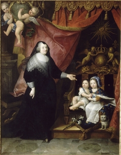 Françoise de Souvré, marquise de Lansac, et les enfants de France