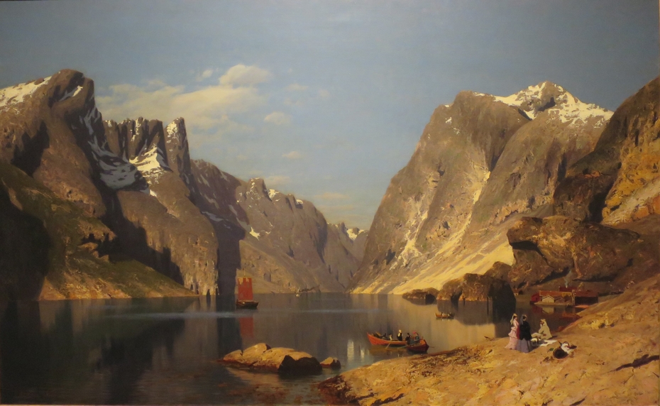From the Romsdal Fjord, 1875