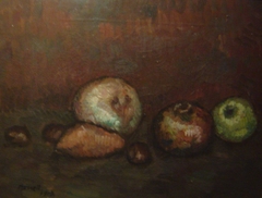 Fruit Still Life by Isidre Nonell
