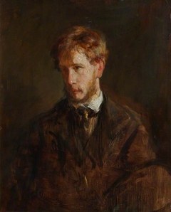 George Paul Chalmers, 1833 - 1878. Artist (Self-portrait) by George Paul Chalmers