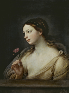 Girl with a Rose by Guido Reni