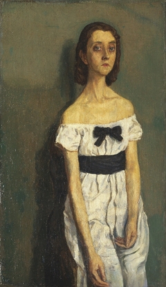 Girl with Bare Shoulders by Gwen John