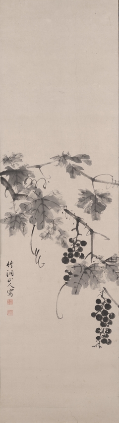 Grapes by Chikutō Nakabayashi