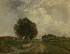 Group of three trees by Georges Michel