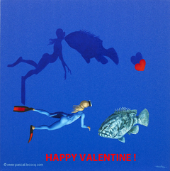 HAPPY VALENTINE - by Pascal by Pascal Lecocq