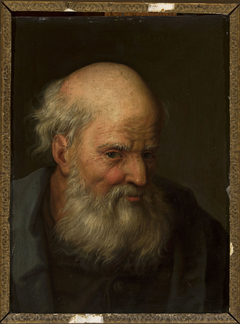 Head of an old man (St. Peter?) by Christian Wilhelm Ernst Dietrich