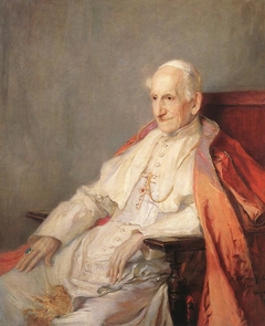 His Holiness Pope Leo XIII by Philip de László