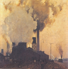 Hoesch Iron and Steel Plant by Eugen Bracht
