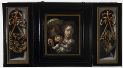 Holy Family with Coats of Arms of Charles...