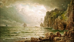 Idealized Cliffs by William Trost Richards