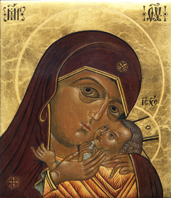 Image of the Virgin of Korsun by Pavel Korzukhin